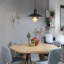 Luminaire suspendu noir Farmhouse | Cage à ressort réglable pour îlot de cuisine