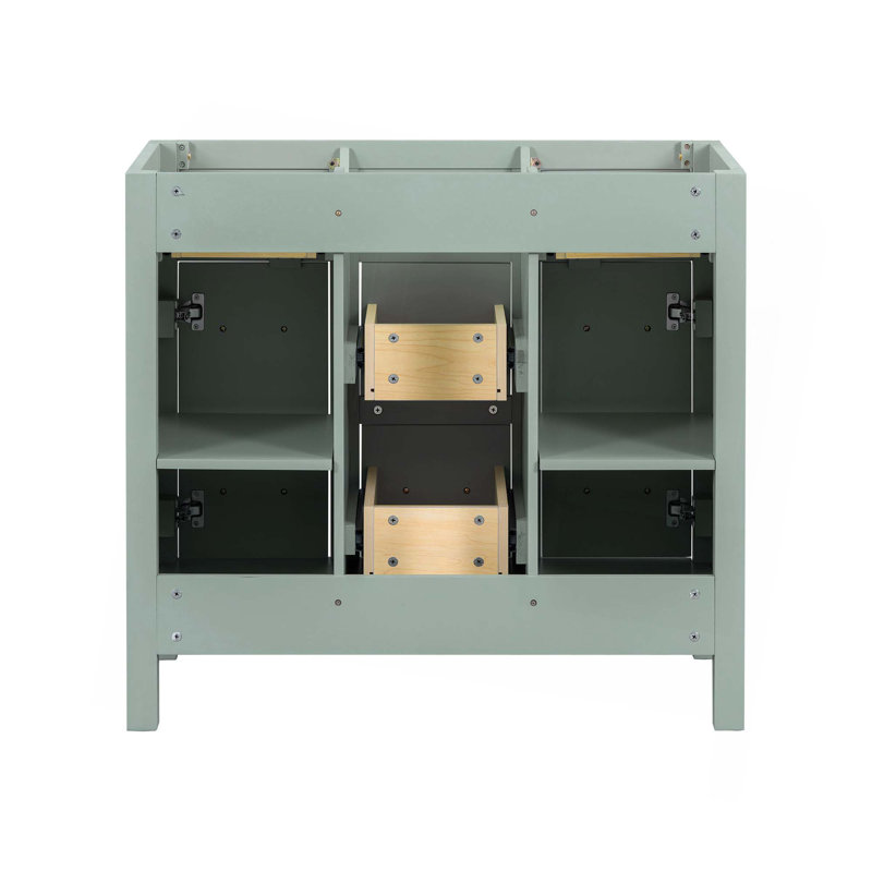 36" Bathroom Vanity,only Base, Green