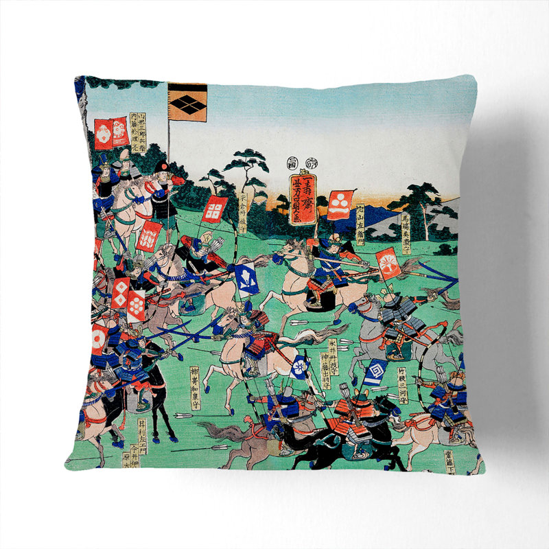 Square Throw Cushion, 40cm H x 40cm W x 15cm D