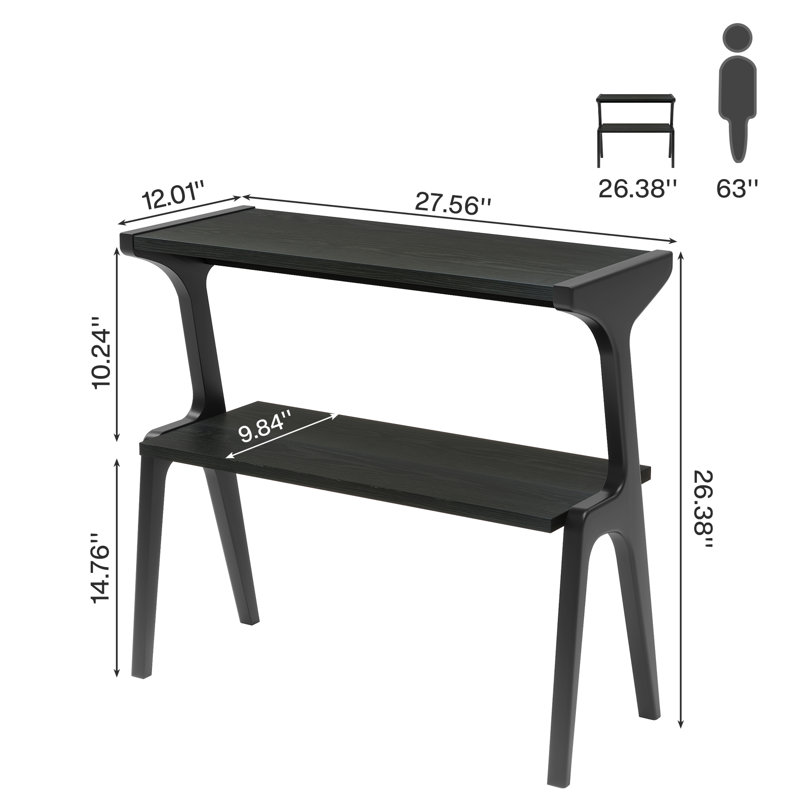 Side Table, Black