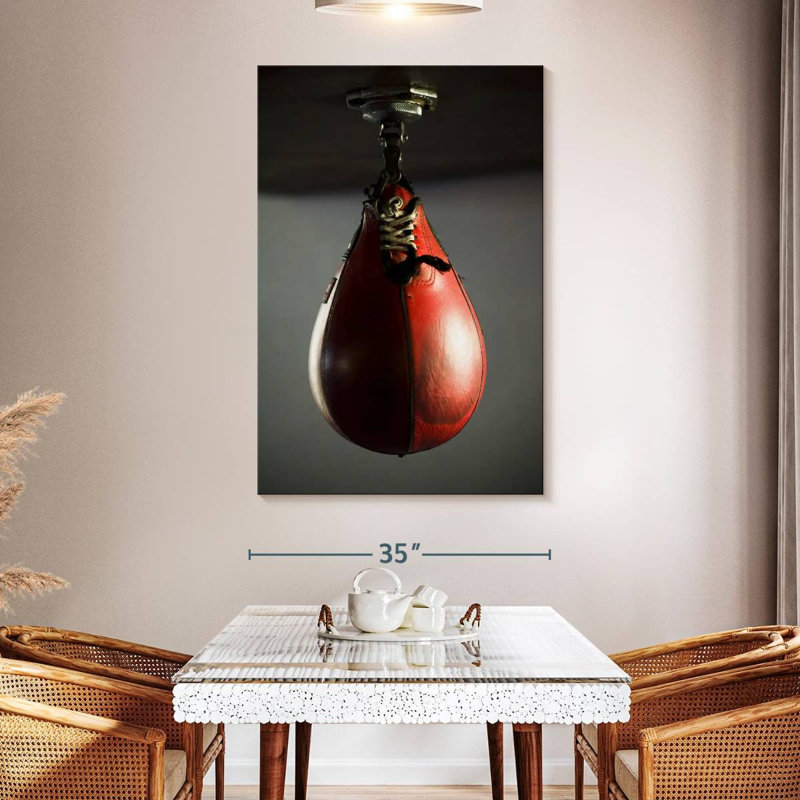 Sireci Boxing Speed Bag, 51" H x 34" W