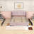 Elester Queen Upholstered Platform Bed with Twin Trundle and Drawers-1609493039