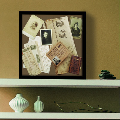 Crain Wood Matte Shadow Box Picture Frame