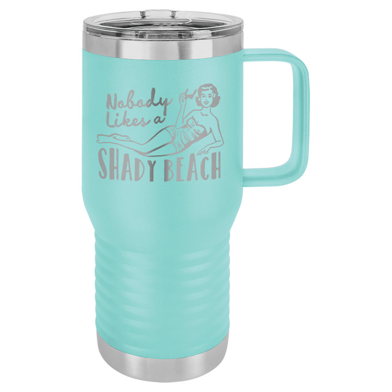 Tasse de voyage Shady Beach Aqua