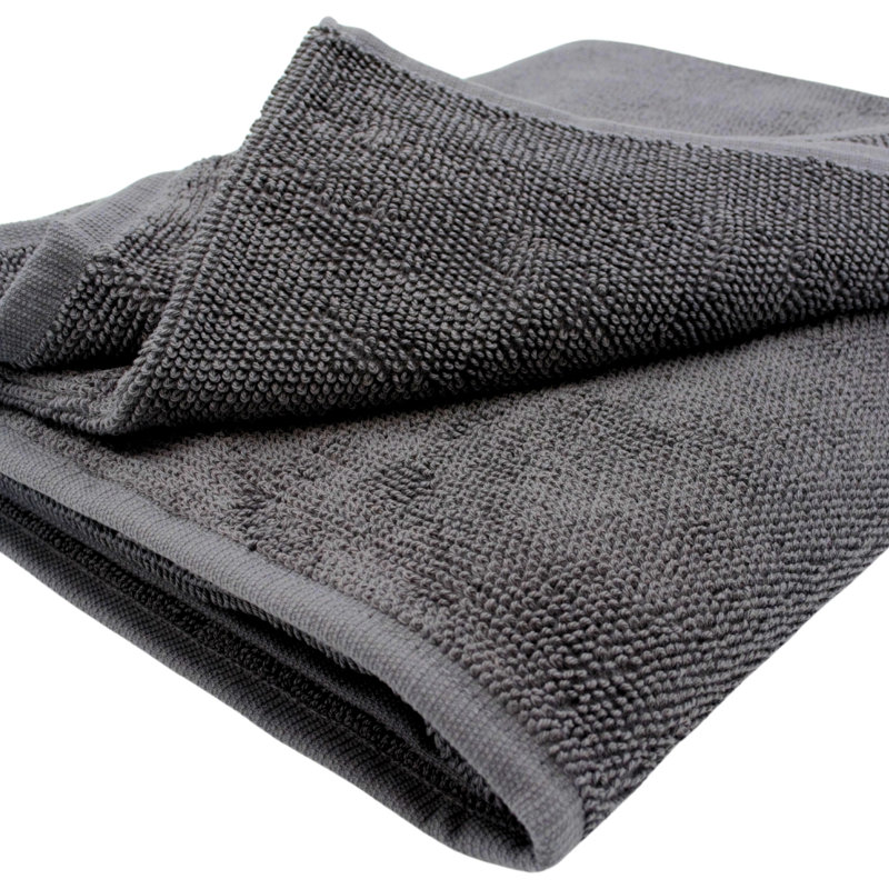 LERINS Turkish Cotton Bath Sheet, Gray