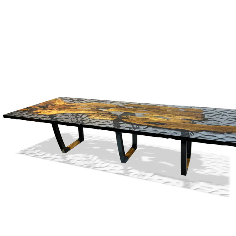 Staphyle Dining Table, 48" W x 108.3" L