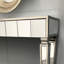 Margarita 91cm Glass Top Console Table