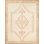 Alara Hand Knotted Wool Vintage Look Area Rug in Ivory