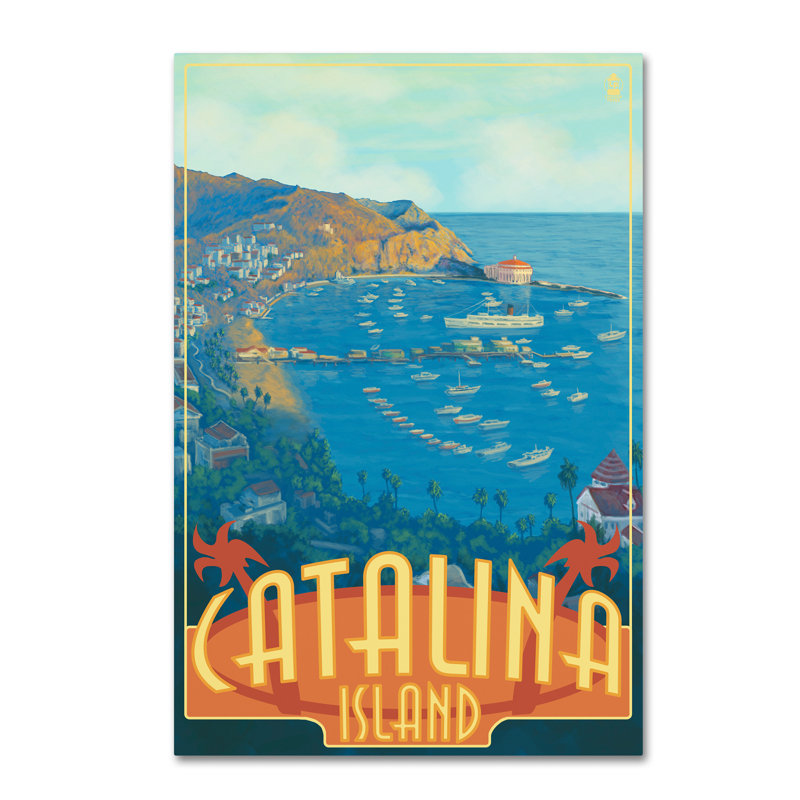 Publicité rétro sur toile Kadey «Illustration 32», H 24 po x l 16 po x P 2 po