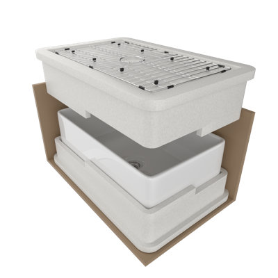 Single Bowl Fireclay Kitchen Sink