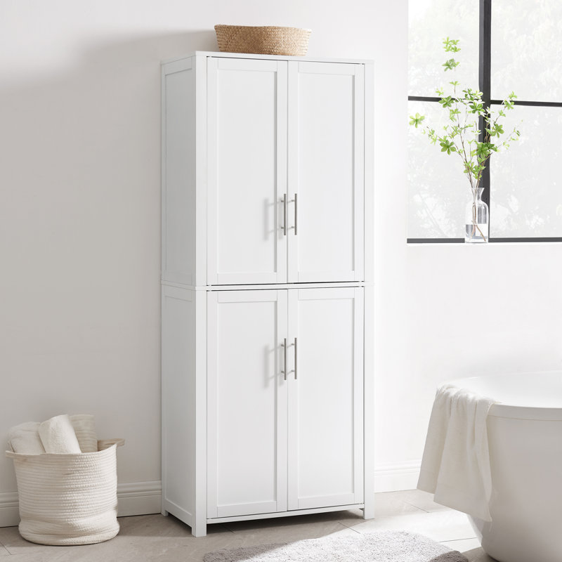 Allura 67'' Kitchen Pantry, White