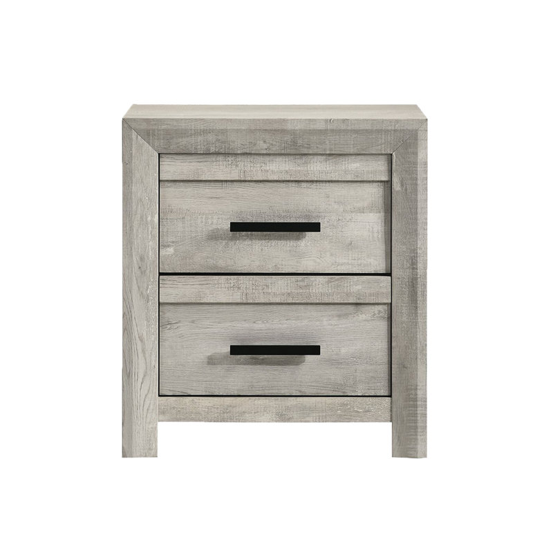 Zarrah 24'' W Nightstand, Rustic Oak