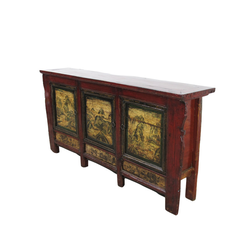 Mongolia 81.5'' W Solid Wood Sideboard