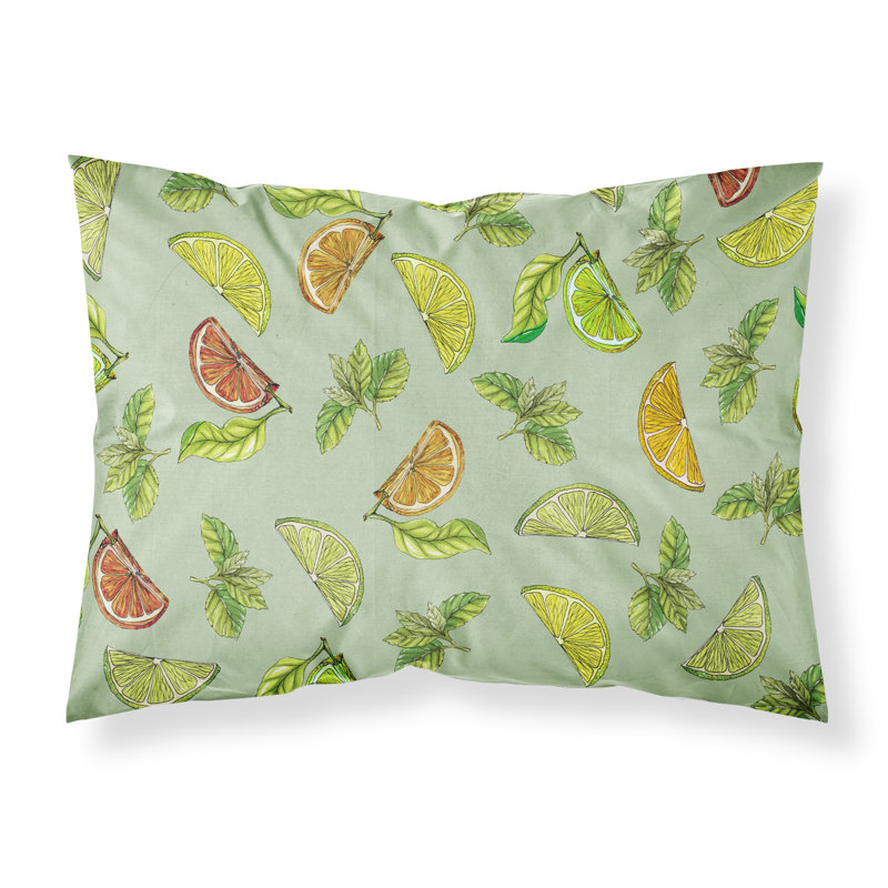 Microfiber Floral, Lime