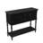 Farmhouse Wood Console Table with Drawers and Cabinet for Entry and Living Room-1925925149