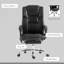 Chaise de bureau avec massage et repose-pieds inclinable - Un confort inégalé pour le travail et les loisirs toute la journée