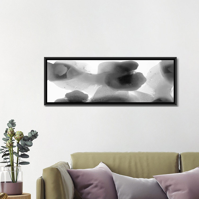 «Intrinsic», reproduction d'art sur toile, H 12 po x l 36 po x P 1,5 po, Toile avec cadre noir