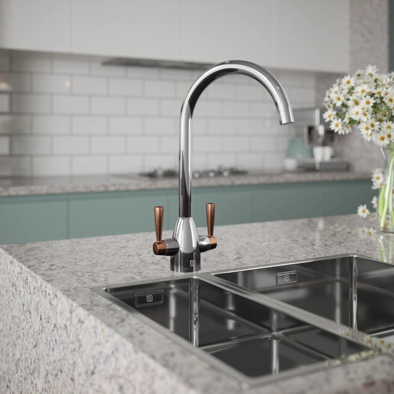 Belfry Kitchen Astoria Kitchen Faucet, Brushed Copper