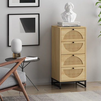 Commode à 4 tiroirs Vaughnsville