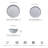  12 Piece Stoneware Dinnerware Set - Service For 4-763347594