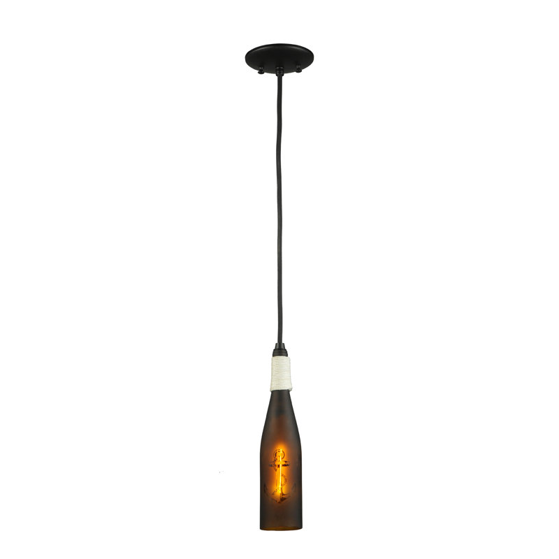 Luminaire suspendu en forme de pot 1 lumière