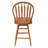 Schiavo Swivel Solid Wood Counter Stool with Solid Wood Frame-1374126756