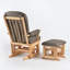 Fauteuil oscillant et repose-pieds Joy-483617249-483617251