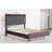 Floating Bed Frame Queen Size With LED Lights