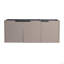 Meuble-lavabo mural 48 po et 3 portes à fermeture en douceur, emballage KD (excluant l'évier)-37933335