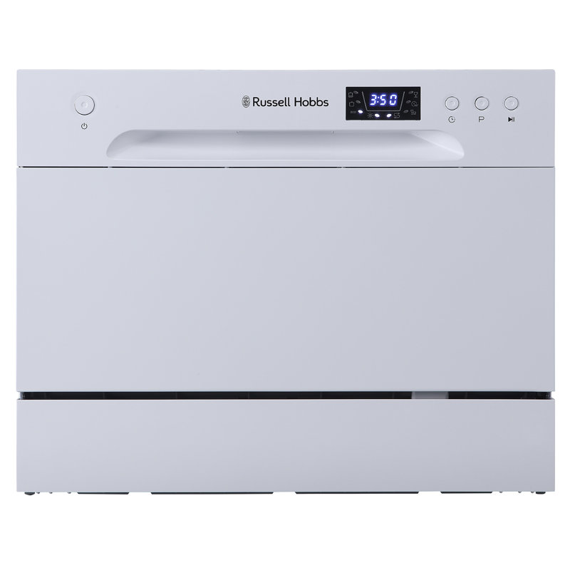 Russell Hobbs Rhttdw6w 6 Place Setting Table Top Dishwasher - White