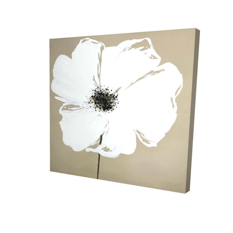 Pétales de fleurs abstraites | Toile pour salle de bain
