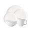 Puro Coupe 5 Pieces Place Setting - Whitewash