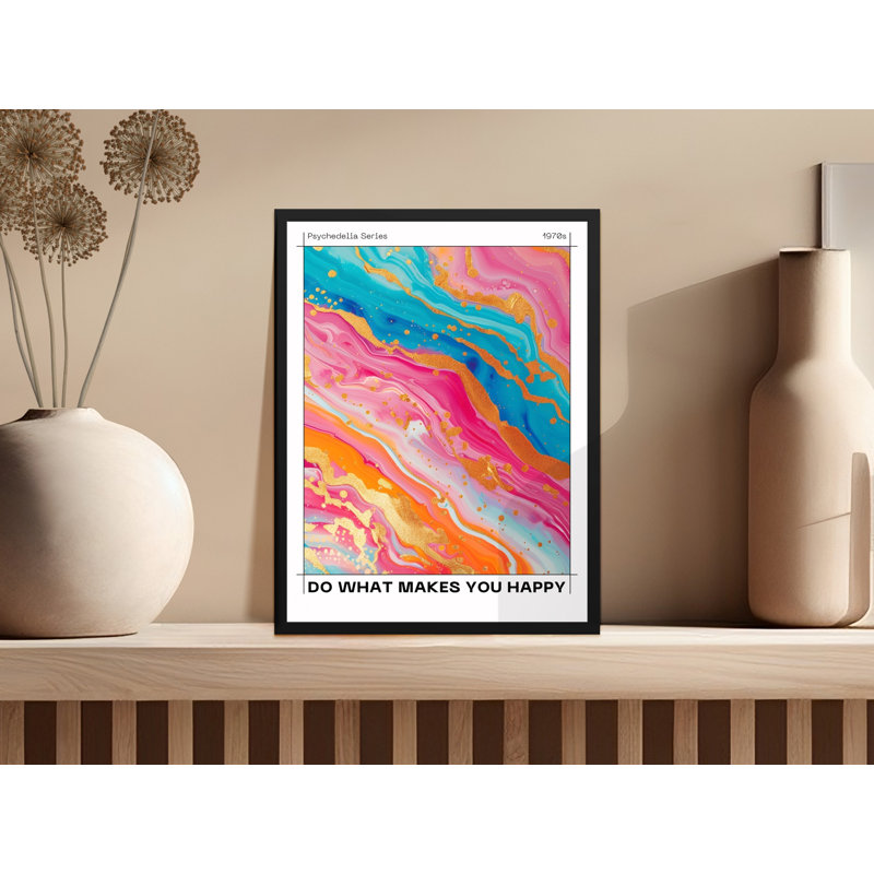 Patricia Floater Frame Print, 24x36