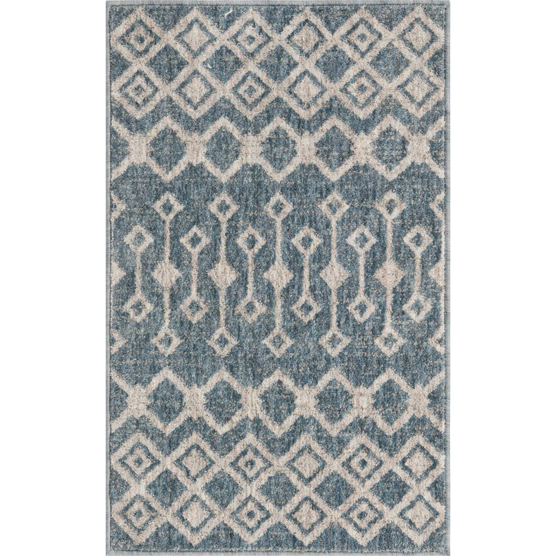 Abstract Indoor Rug, Rectangle 2' x 3'