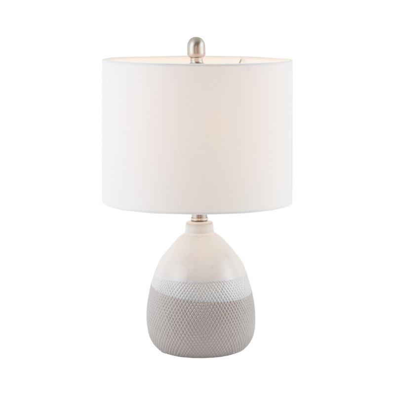 Mabrey Ceramic Textured Table Lamp