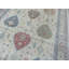 Tapis oriental Khotan Peshawar Oushak ivoire noué à la main 4 pi 1 po x 5 pi 10 po 7387E9F78F2E4E44AF042E3F9929D04B