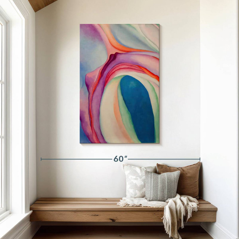 Avery musique rose et bleu II, H 45 po x l 30 po