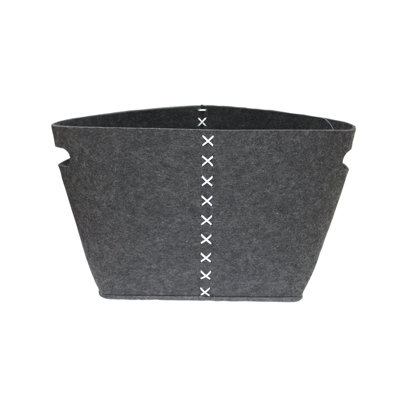 Panier en tissu de rangement feutre