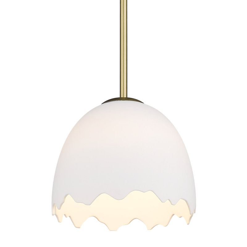 Luminaire suspendu pour îlot de cuisine 1 lumière Ahlke