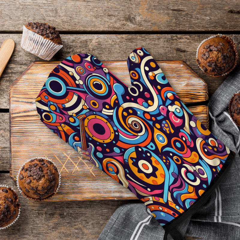 70 s Groove Pack Oven Mitt