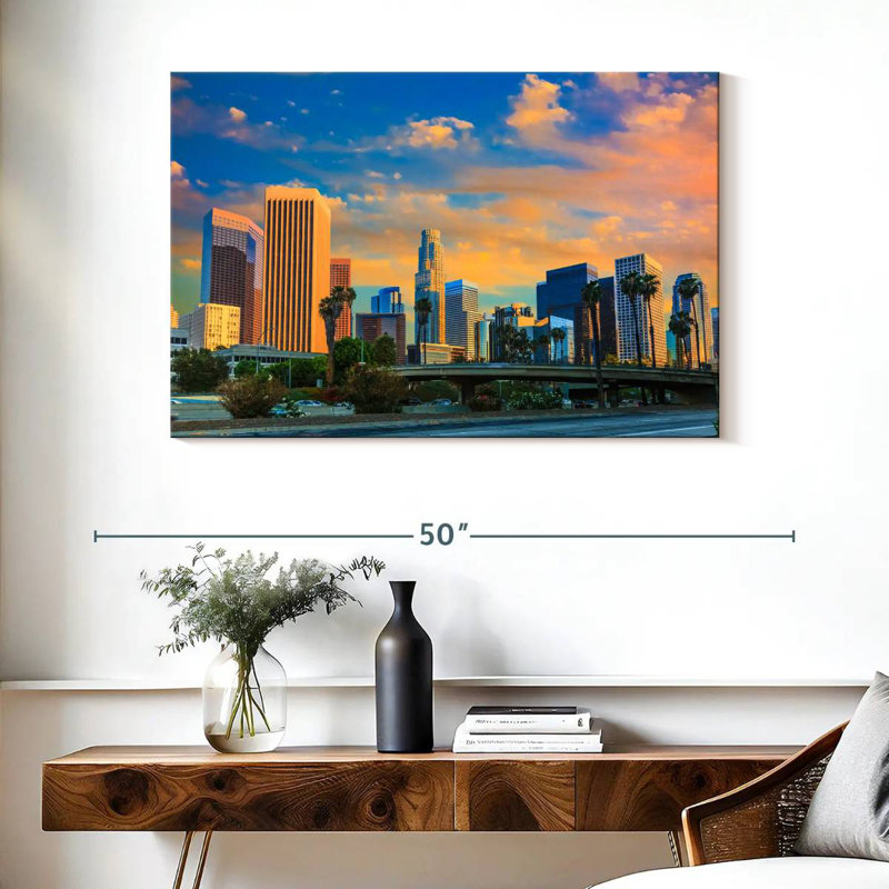 Sireci Dramatic Los Angeles Skyline