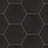 Textile Hex 9" x 10" Porcelain Wall & Floor Tile-2139873934