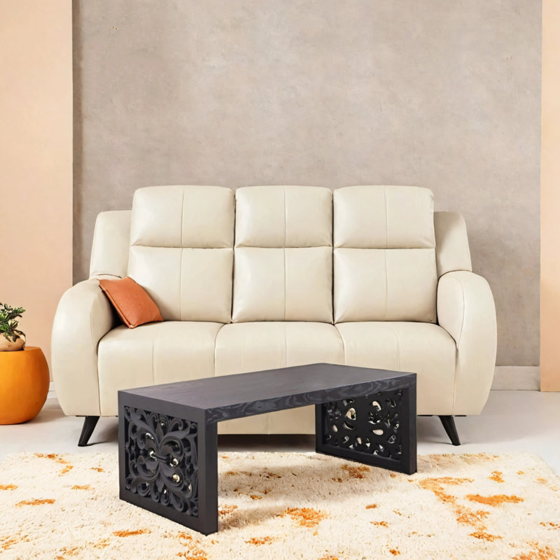 Table basse 47,2 pouces, Noir