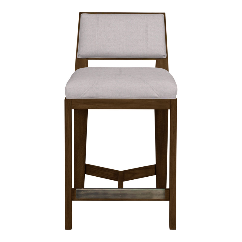 Thom Filicia 32.5'' Stool, Havana, Nadia Linen