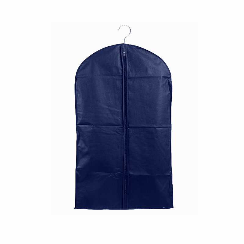 40'' Breathable PP Non Woven Garment Bag, Blue