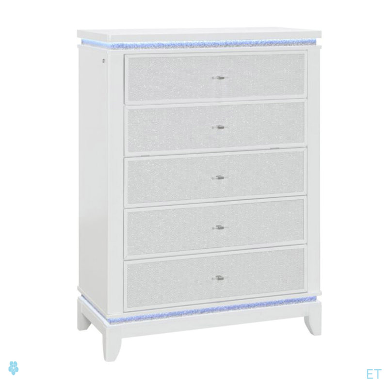 Commode blanche ADALID