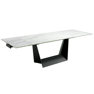 Extendable Marble Top Dining Table