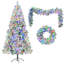 Arbre de Noël enneigé 6 pi 6 pi