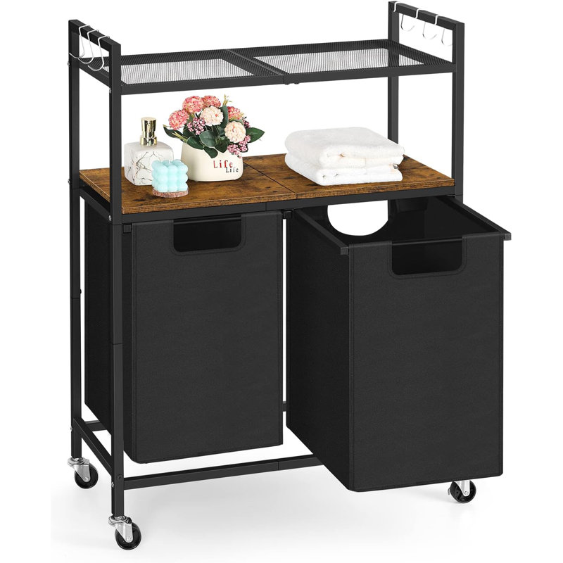 Trieur de linge Jeriel, Brun