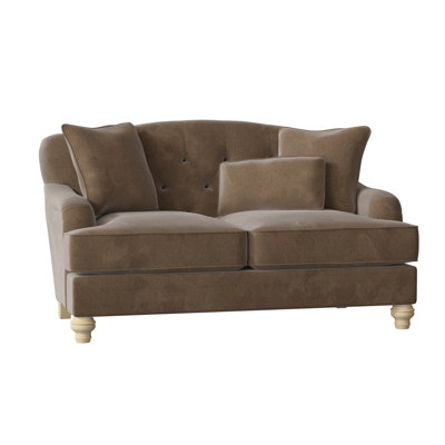 Sullivan 65" Charles of London Loveseat with Reversible Cushions by Birch Lane